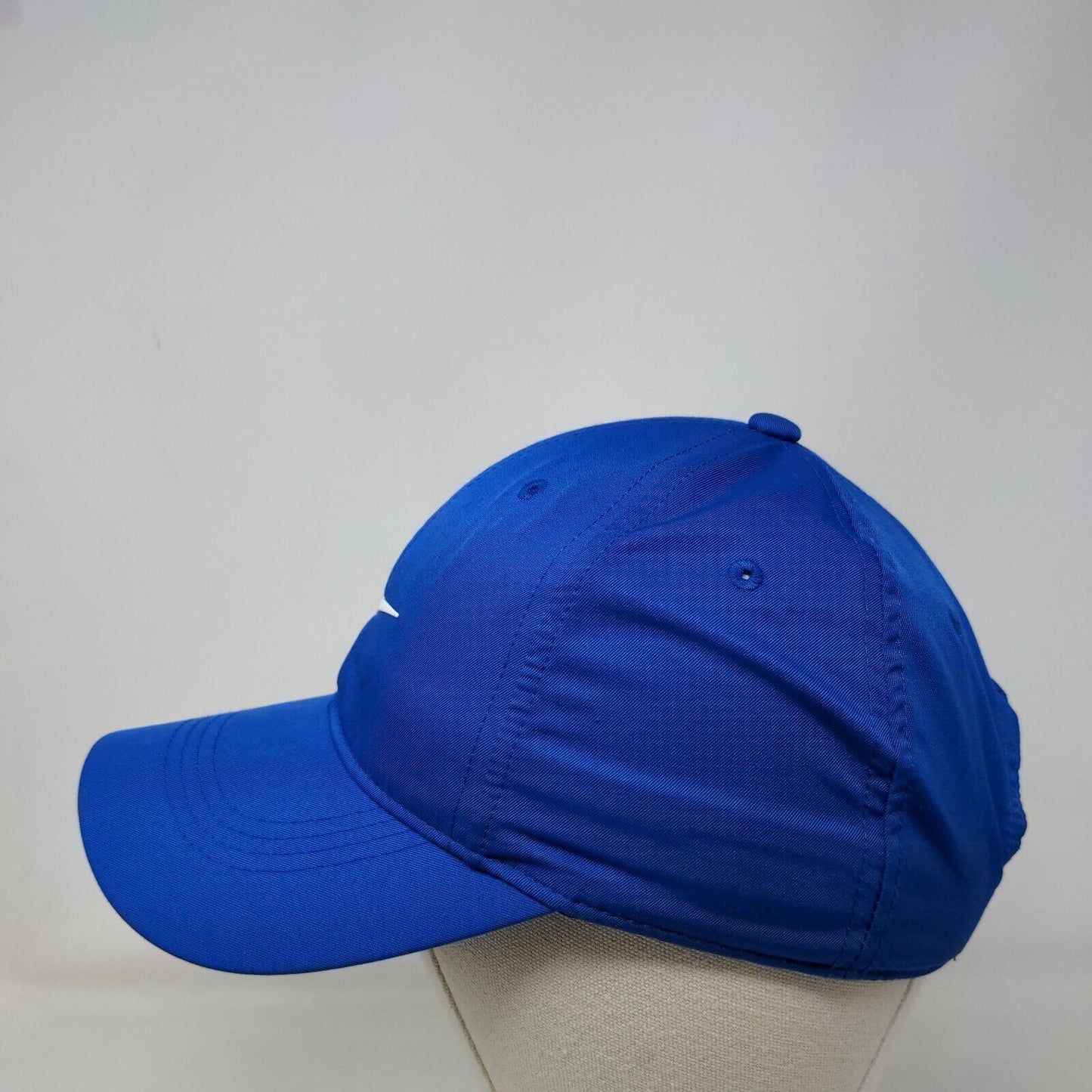 Nike Golf Strapback Hat Blue OSFM Swoosh Dutch Bros Boise 6 Panel