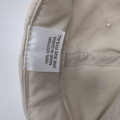 Broadmore Match Play Slideback Hat Beige One Size Adjustable 6 Panel