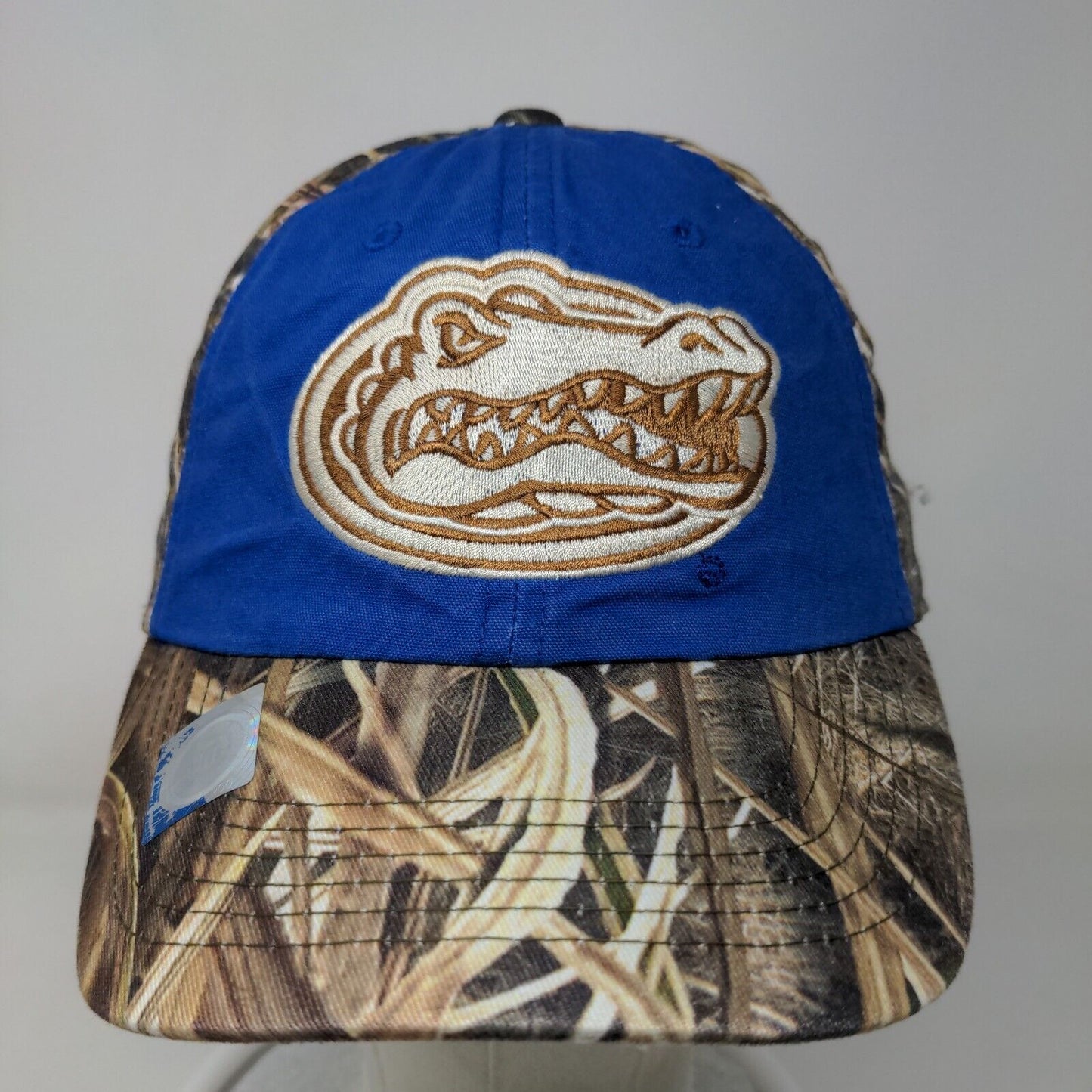 Captivating Headwear Men's Strapback Camo Hat Florida Gators Embroidered Logo