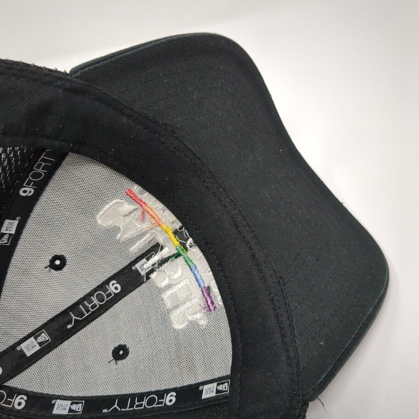 Caliber Auto Glass Snapback Mesh Back Hat Black One Size New Era 9Forty