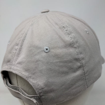 Unbranded Strapback Hat Tan One Size Adjustable Blank 6 Panel Solid