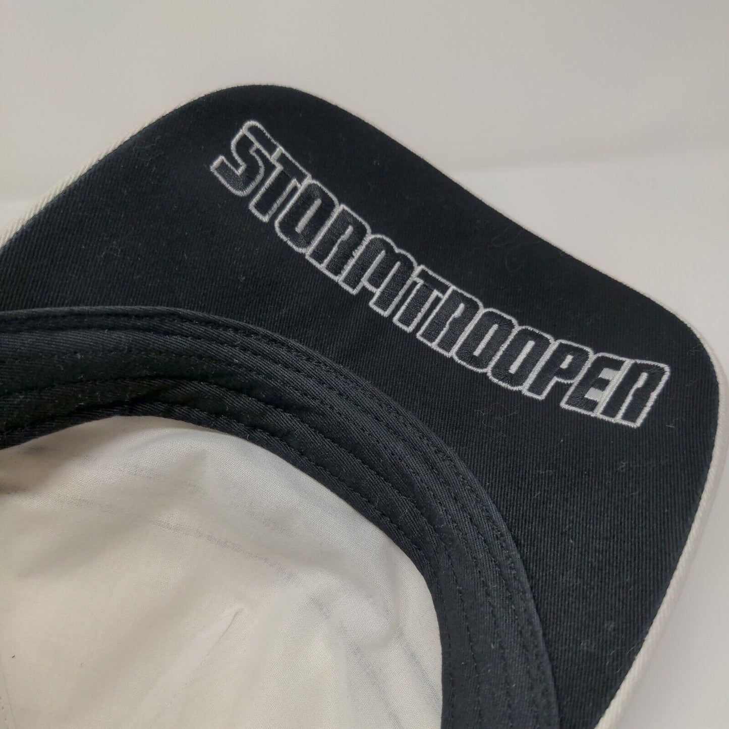 Stormtrooper Slideback Hat White Adult 59cm Embroidered Star Wars
