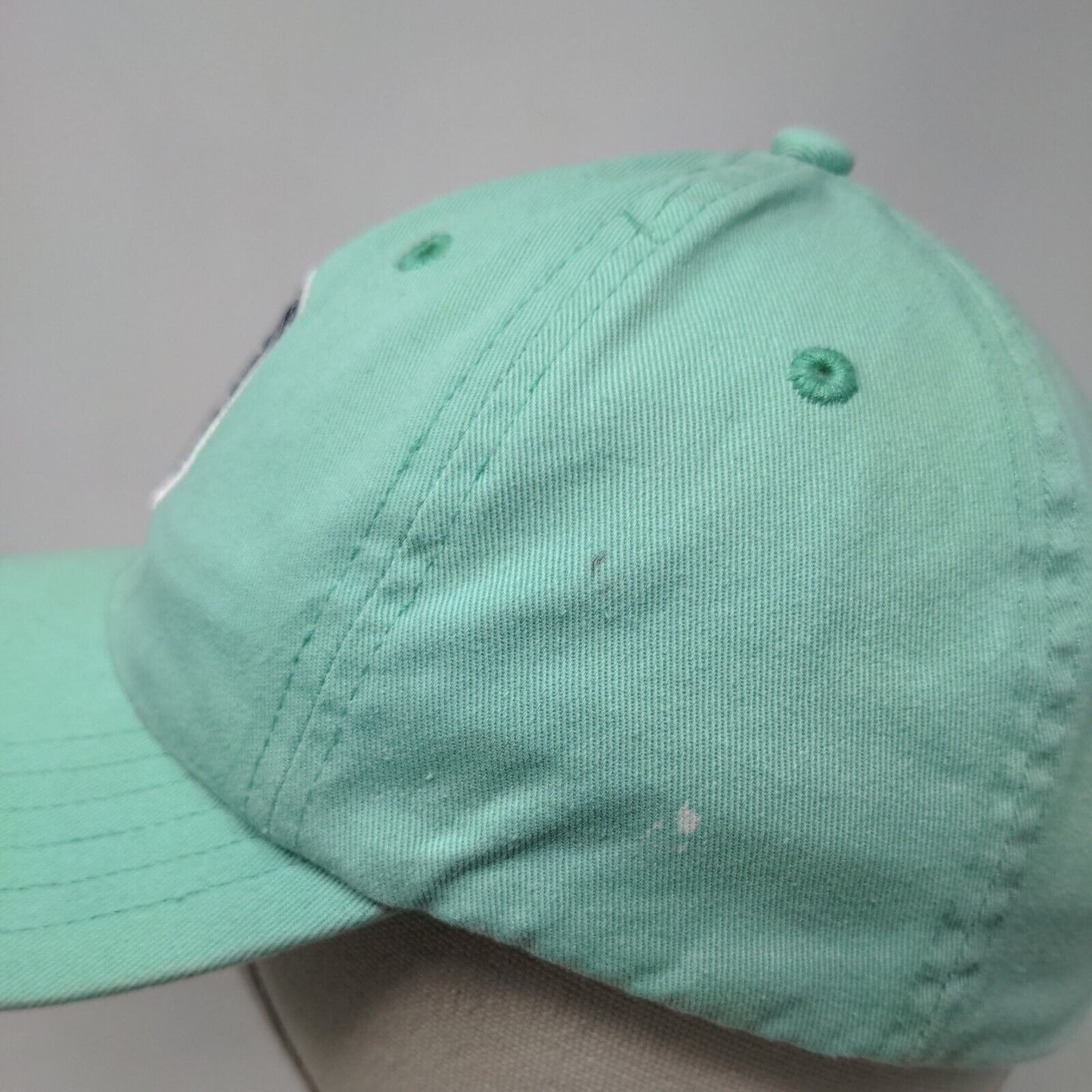 Vineyard Vines Slideback Hat Bluish-Green Adjustable Embroidered 6 Panel