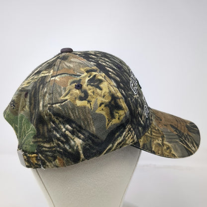 Cabela's Baseball Cap Brown Green One Size Outfitter 1961 Graphic Slideback Hat