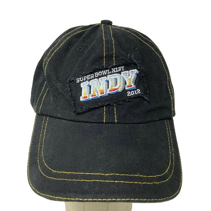 Super Bowl XLVI Indianapolis Indy 2012 Hat Cap Strapback Patch