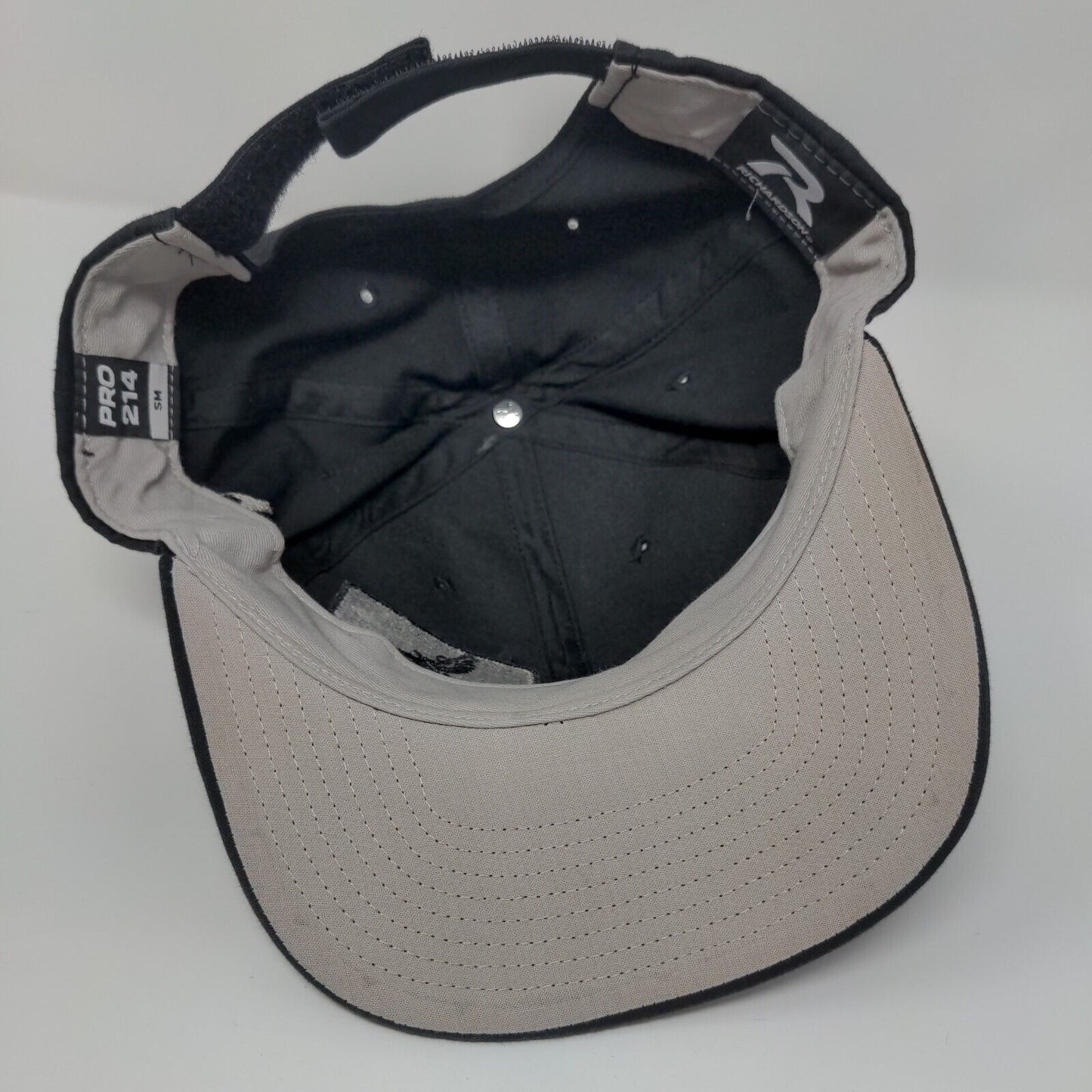 Redhawk Nampa ID Strapback Hat Black Small Embroidered Richardson