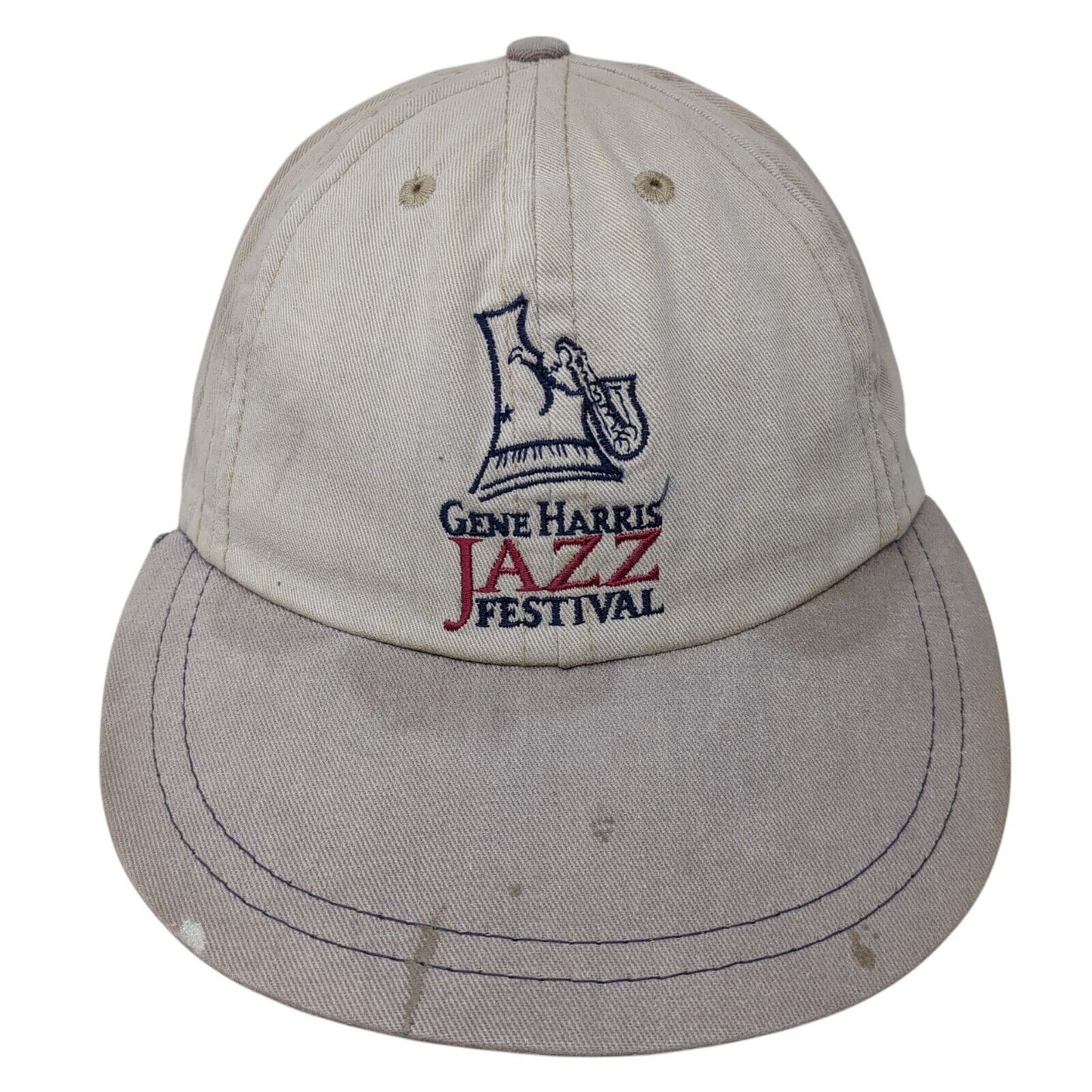 Gene Harris Jazz Festival Boise State University Slideback Hat Tan OS Adjustable