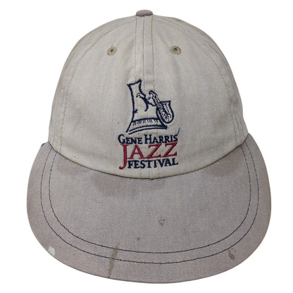 Gene Harris Jazz Festival Boise State University Slideback Hat Tan OS Adjustable