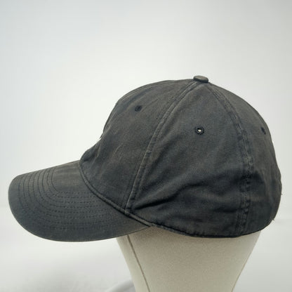 Nike Baseball Cap Black White One Size Swoosh Cotton Slideback Embroidered Hat