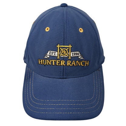 Hunter Ranch Est. 1994 Fitted Hat Blue L/XL Embroidered Polyester Pukka