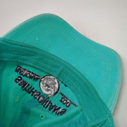Smithsonian National Zoo Blue Baseball Cap One Size Hat Strapback Elephant Logo