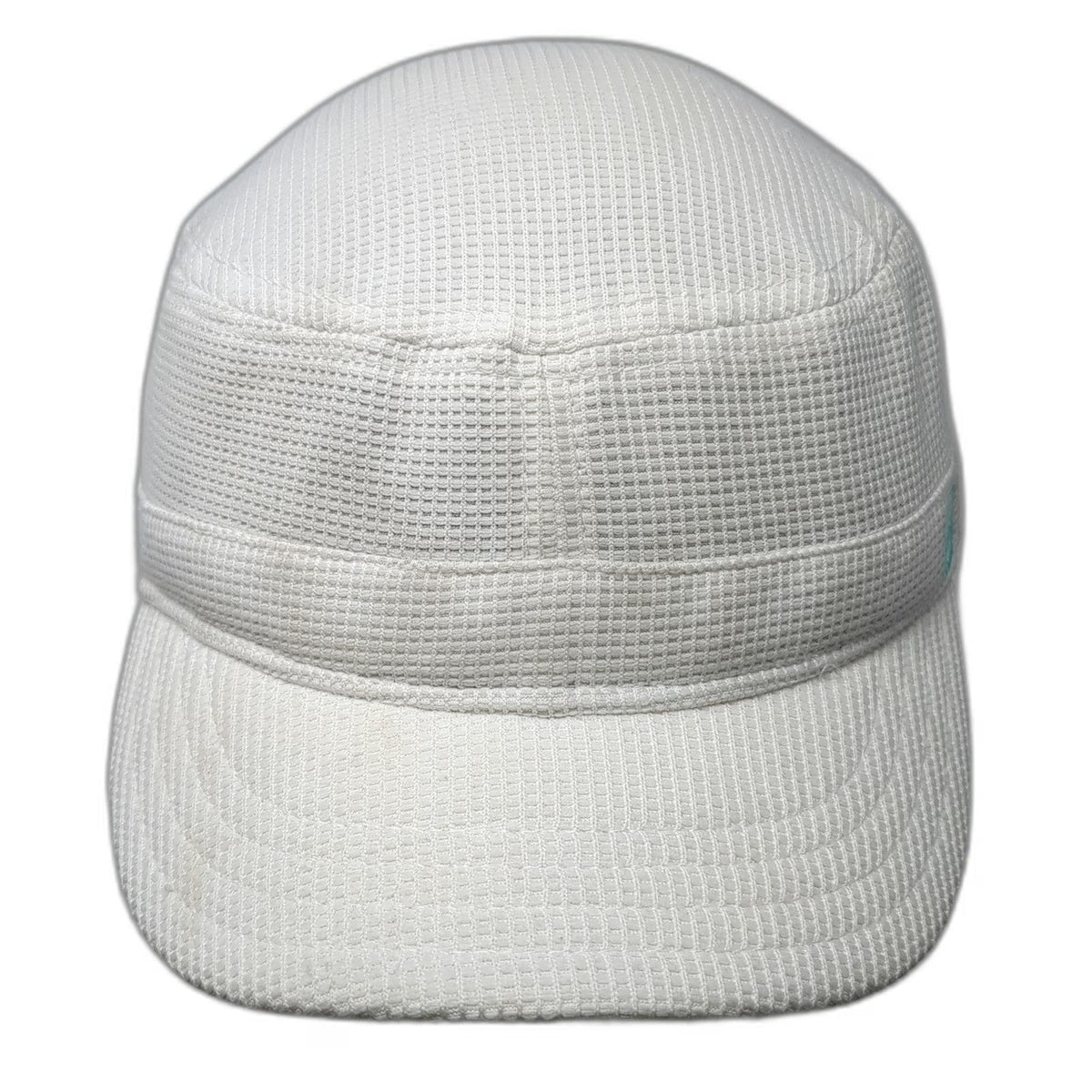 Adidas Army Cap White One Size Waffle Knit ClimaCool Logo Strapback Hat