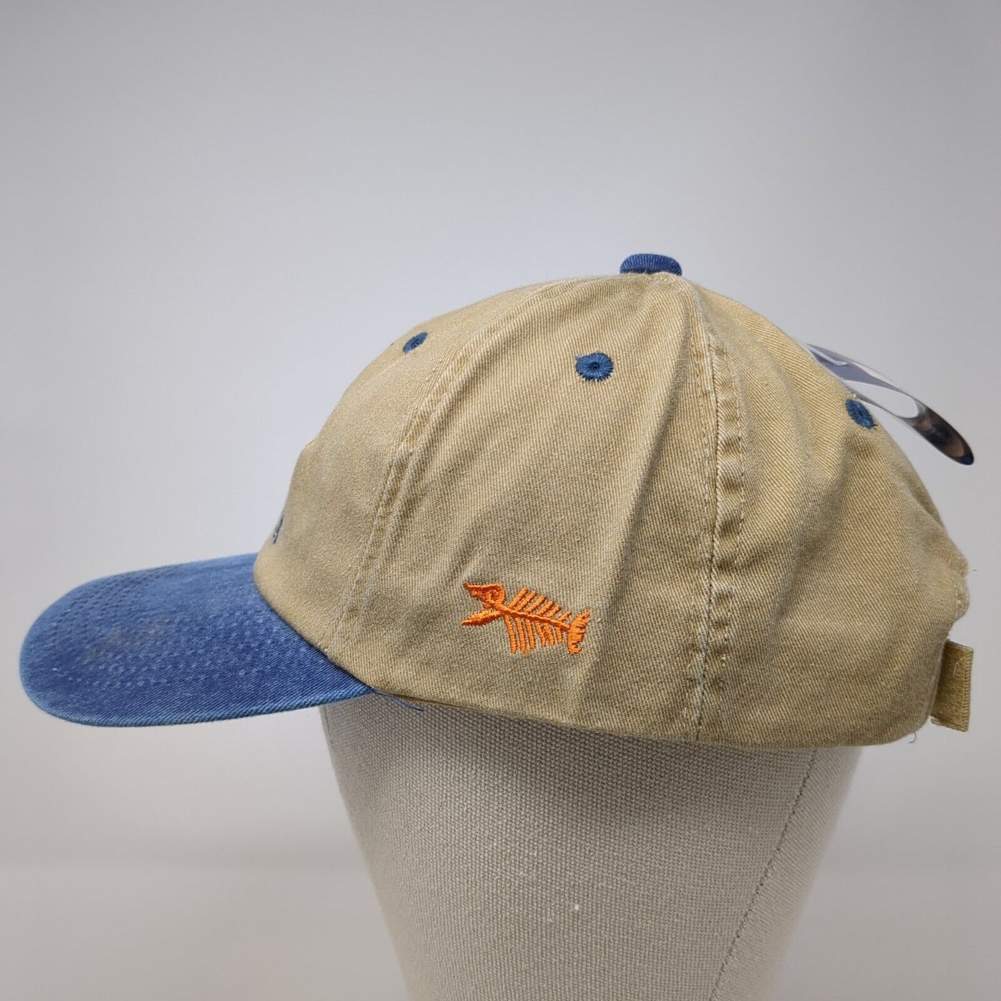 Dominica Palm Trees Strapback Hat Multi OSFA Embroidered Simpson W/Tags