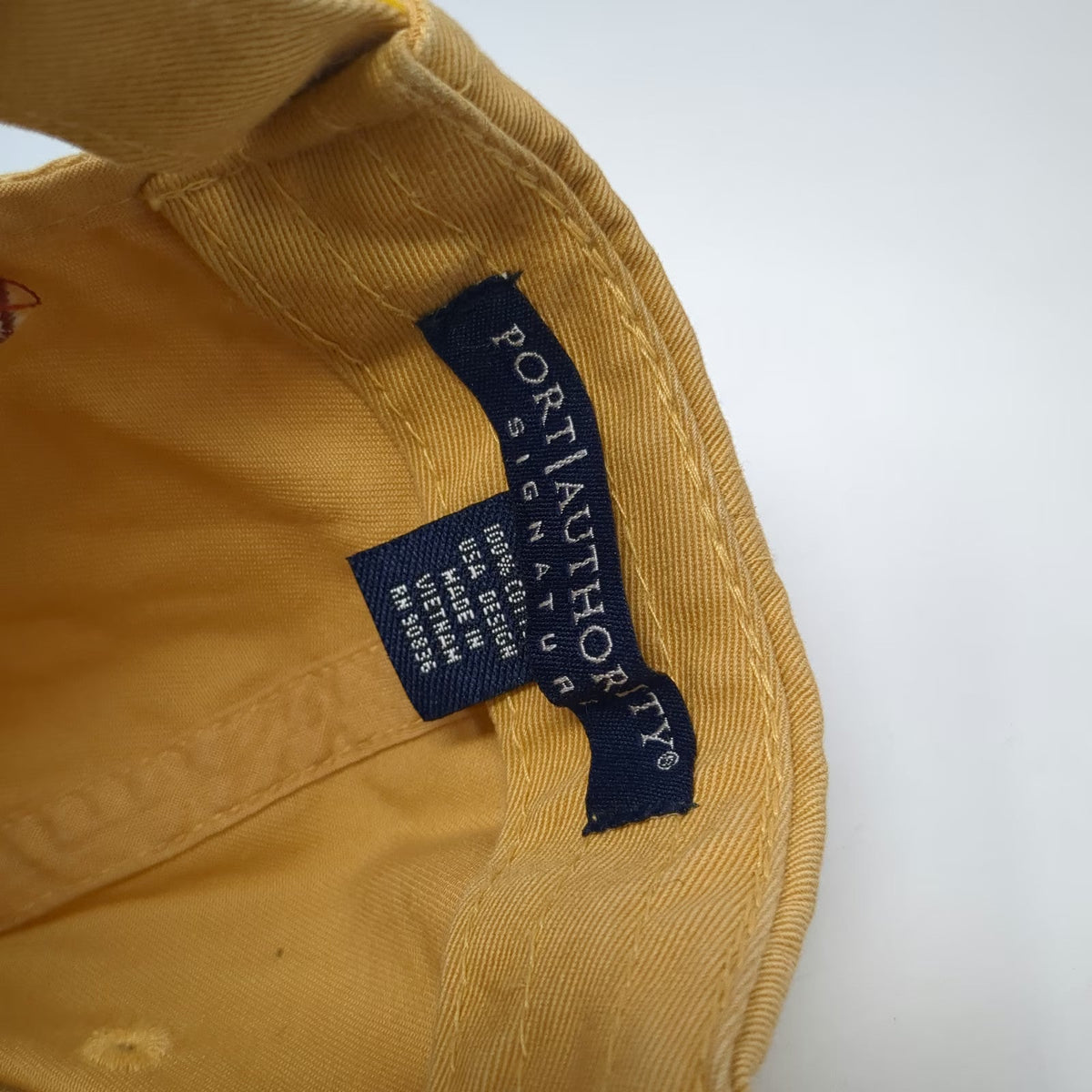 Port Authority Yellow One Size Baseball Cap Cargo PIR Trousers Adjustable Hat