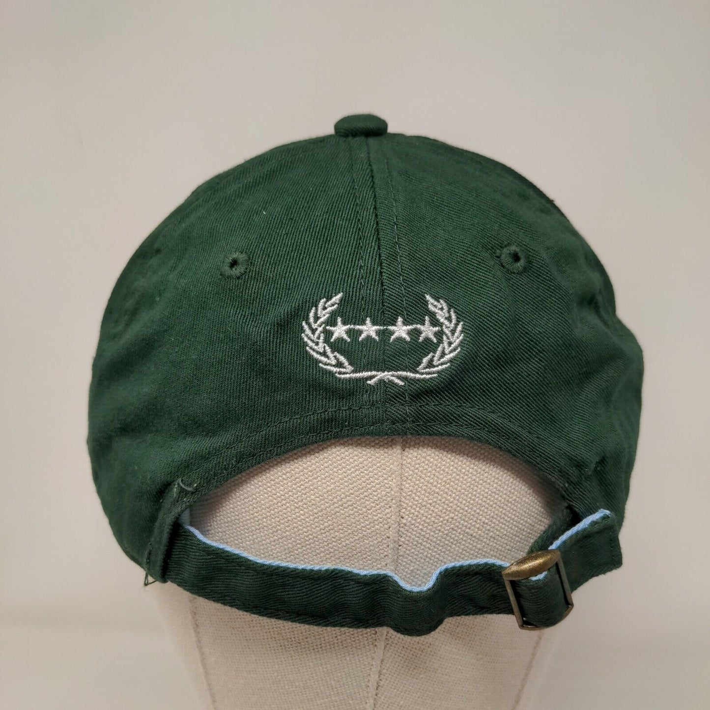 No F*cks Given Slideback Hat Green One Size Embroidered Field Grade
