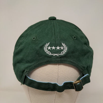 No F*cks Given Slideback Hat Green One Size Embroidered Field Grade