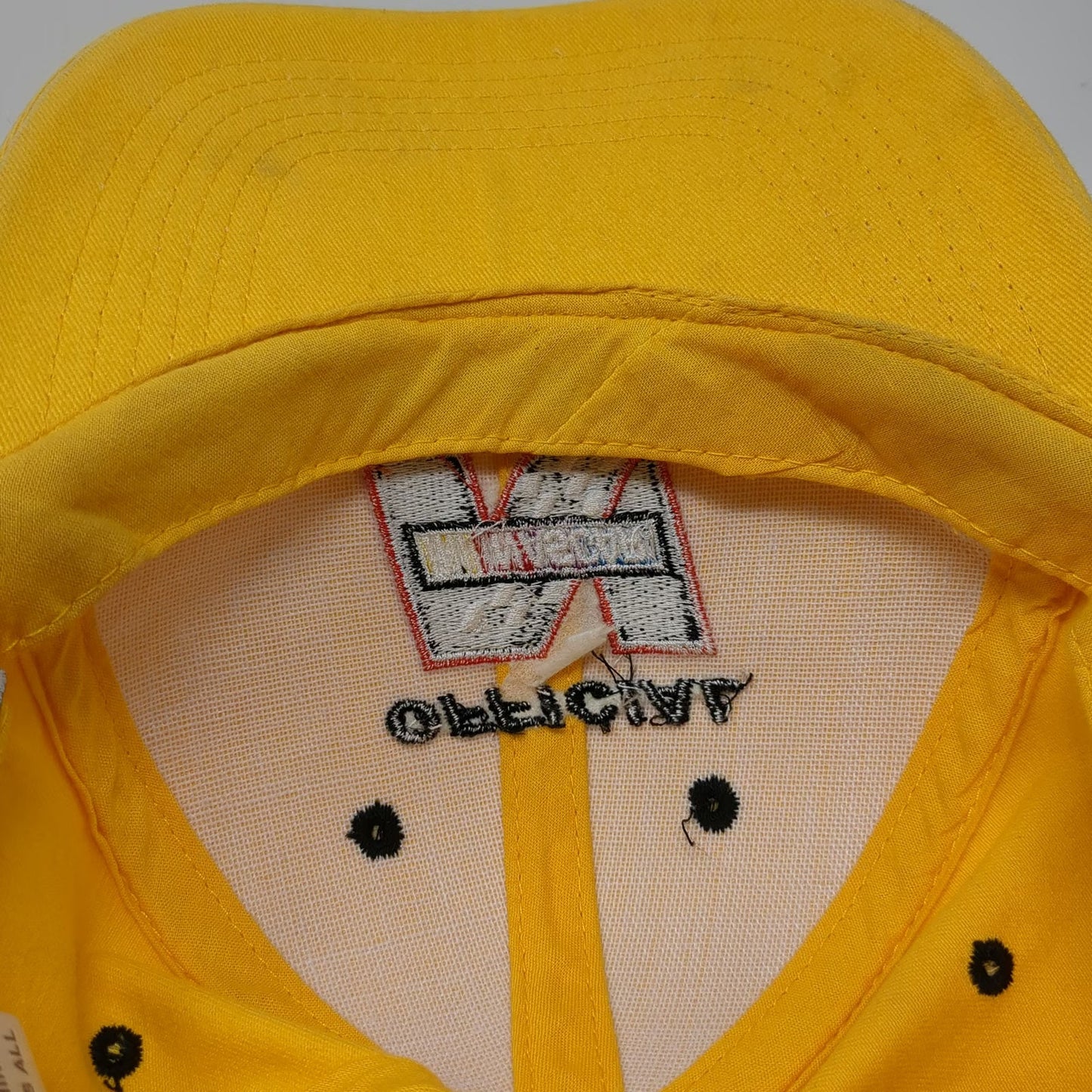 Touchstone NASCAR Official Member VIP Access Yellow One Size Baseball Cap Hat