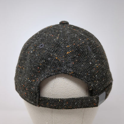 Unbranded Slideback Hat Gray One Size Adjustable Speckled 6 Panel