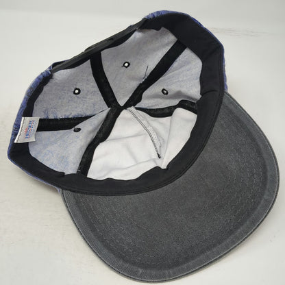 Hoxer 5 Panel Blue One Size Snapback Hat Pilkington Libbey Owens Ford Clinton MI