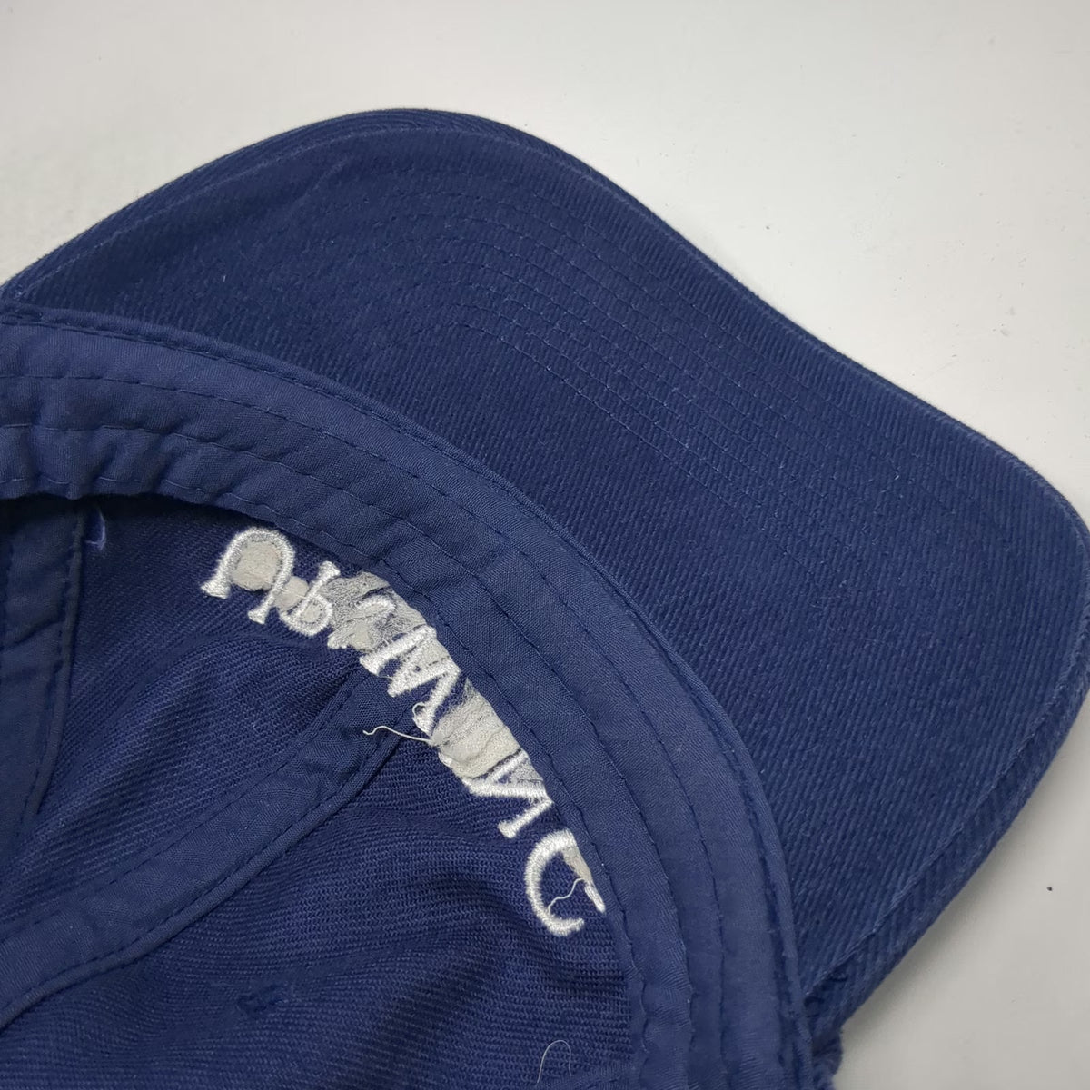 Cali Fame Baseball Cap Blue One Size Upswing Golf Slideback Hat Embroidery