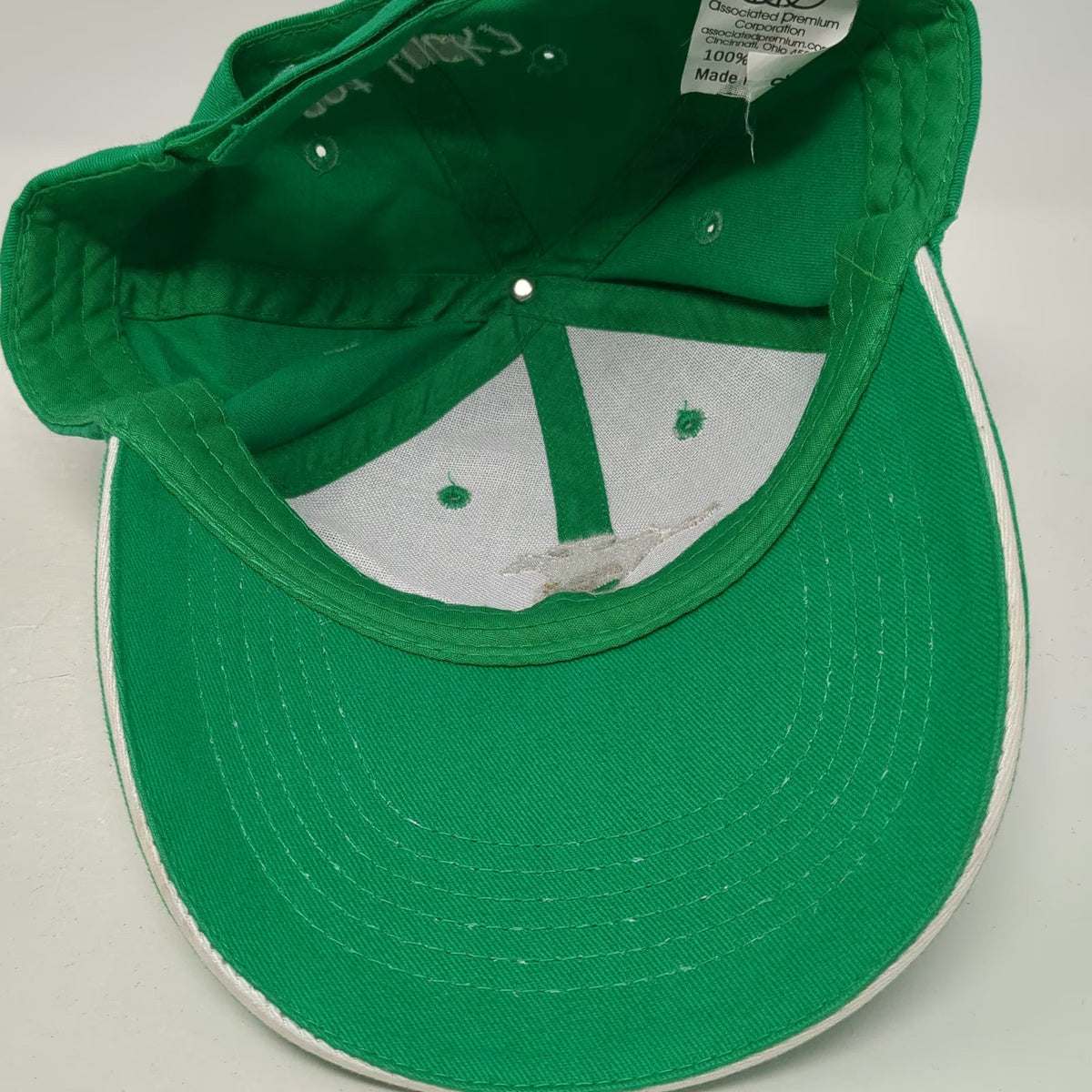 Associated Premium Emerald Downs Green Baseball Hat One Size Strapback Racing