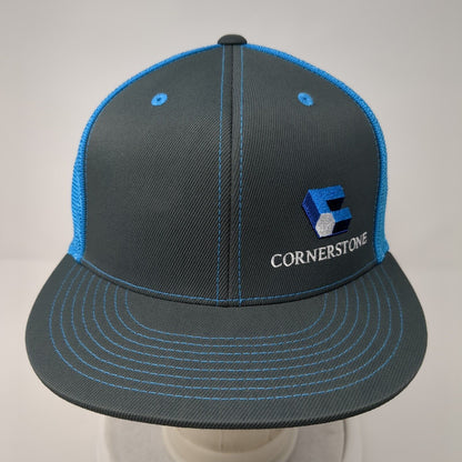 Cornerstone Fitted Trucker Hat Multi 6 7/8-7 3/8 Mesh Back Pacific Headwear