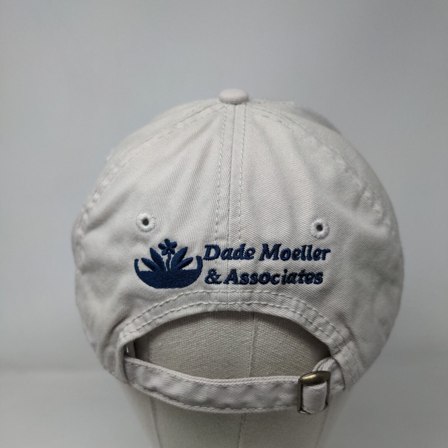 Dade Moeller & Associates Celebrating 15 Years Slideback Hat Tan One Size Cotton