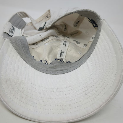 Titleist Baseball Cap White One Size Woodstone Golf Club Embroidered Logo Hat