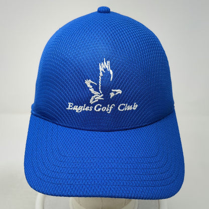 Imperial Eagles Golf Club Hat Blue One Size Baseball Cap Textured Stretch Fit
