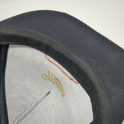Miller 5 Panel Black Hat Genuine Draft Light Rope Snapback Beer Brew Vintage