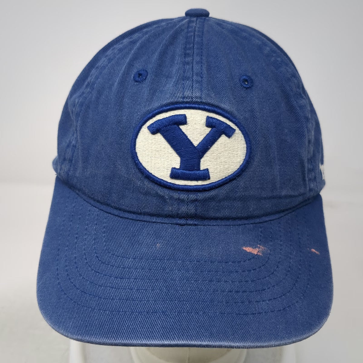 Zephyr BYU Cougars NCAA Blue One Size Slideback Cotton Embroidered Oval Logo Hat