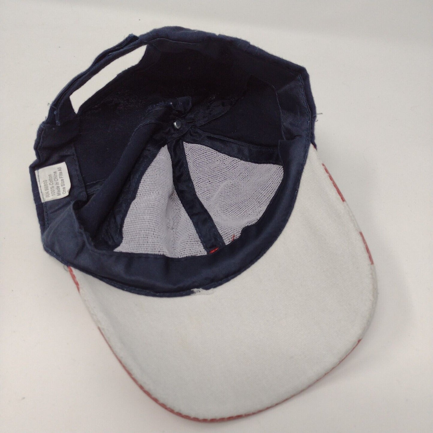 USA American Flag Strapback Hat Multi OSFA Adjustable Embroidered