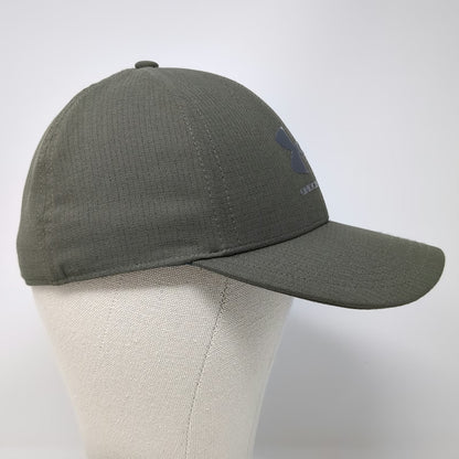 Under Armour Baseball Cap Green One Size Fitted Armourvent Mesh Stretch Fit Hat