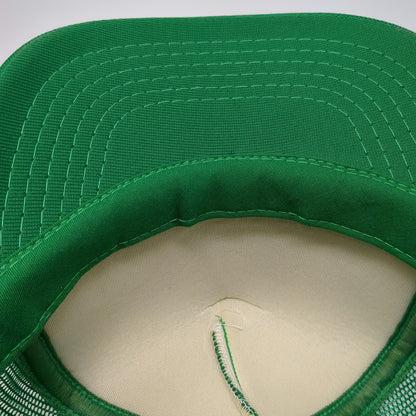 dn Headwear Trucker Hat Green Blue Yellow One Size Platt Electric Supply Rope