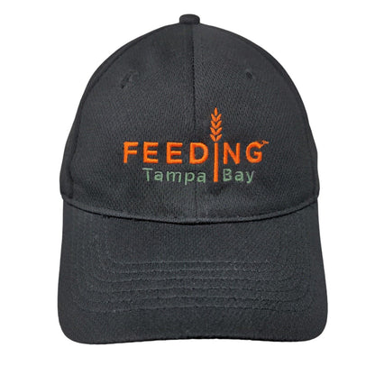 Feeding Tampa Bay Strapback Hat Black One Size Embroidered Sport-Tek