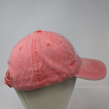 EST Baseball Cap Pink One Size Amelia Island Florida Embroidered Cotton Hat