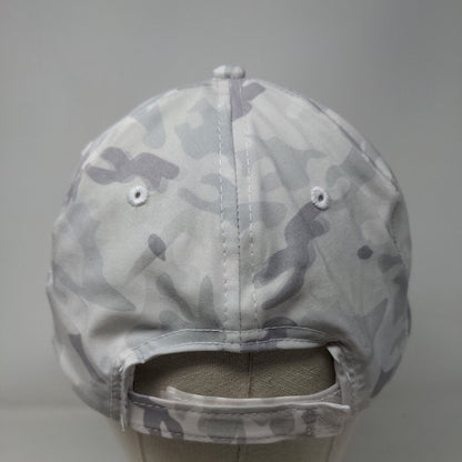 West Chase Golf Club Strapback Hat Gray Camouflage One Size Embroidered Pukka