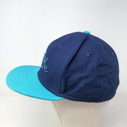 Salt Life Men's Fitted Hat Blue Size S/M Embroidered Logo 100% Polyester