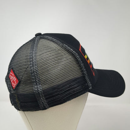 Bigtruck Trucker Hat Black One Size Patch Mesh Back Snapback Lake Tahoe Brand