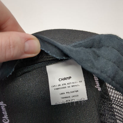 Horse Business Snapback Mesh Back Trucker Hat Black One Size Champ