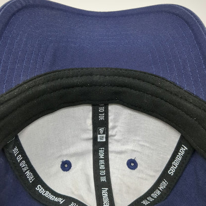 New Era Baseball Cap Blue One Size Palm Tree Havaianas Cotton Slideback Logo Hat