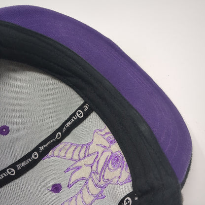 Spyro Purple Dragon Snapback Hat Gray One Size Adjustable Numskull