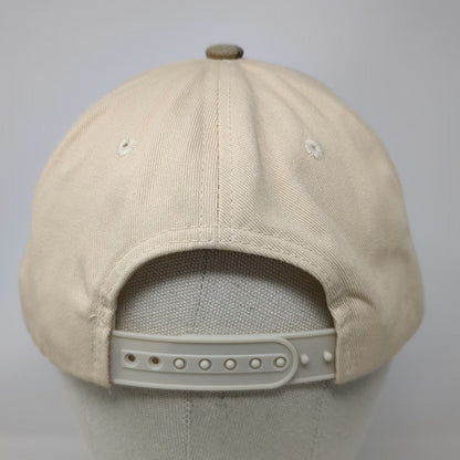 American Attire 5 Panel Beige One Size Country Club Deer Camo Snapback Hat
