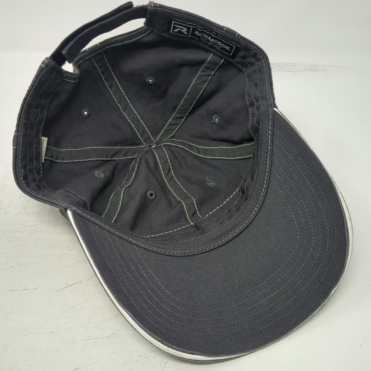 Richardson Cap Gray L Idaho Steel Food Processing Equipment Strapback Hat