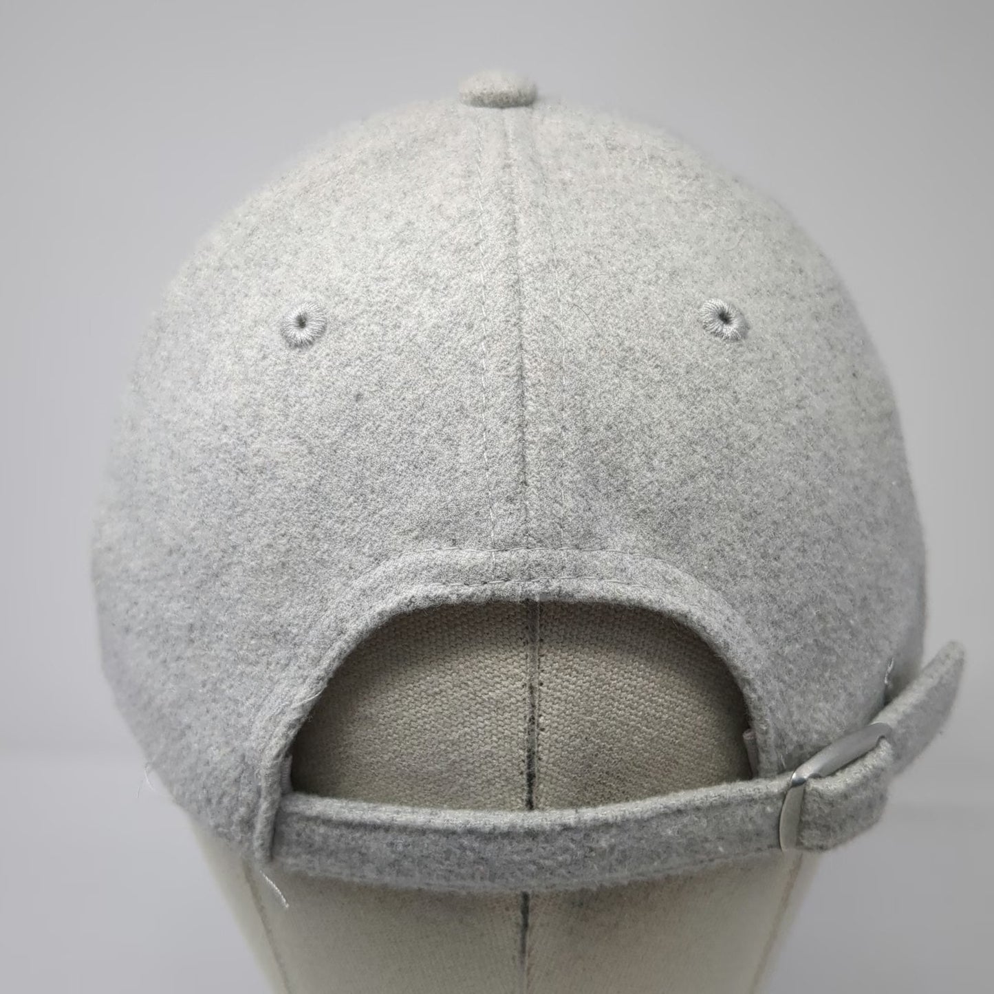 Aeropostale Baseball Cap Gray One Size Wool Blend Adjustable Slideback Hat