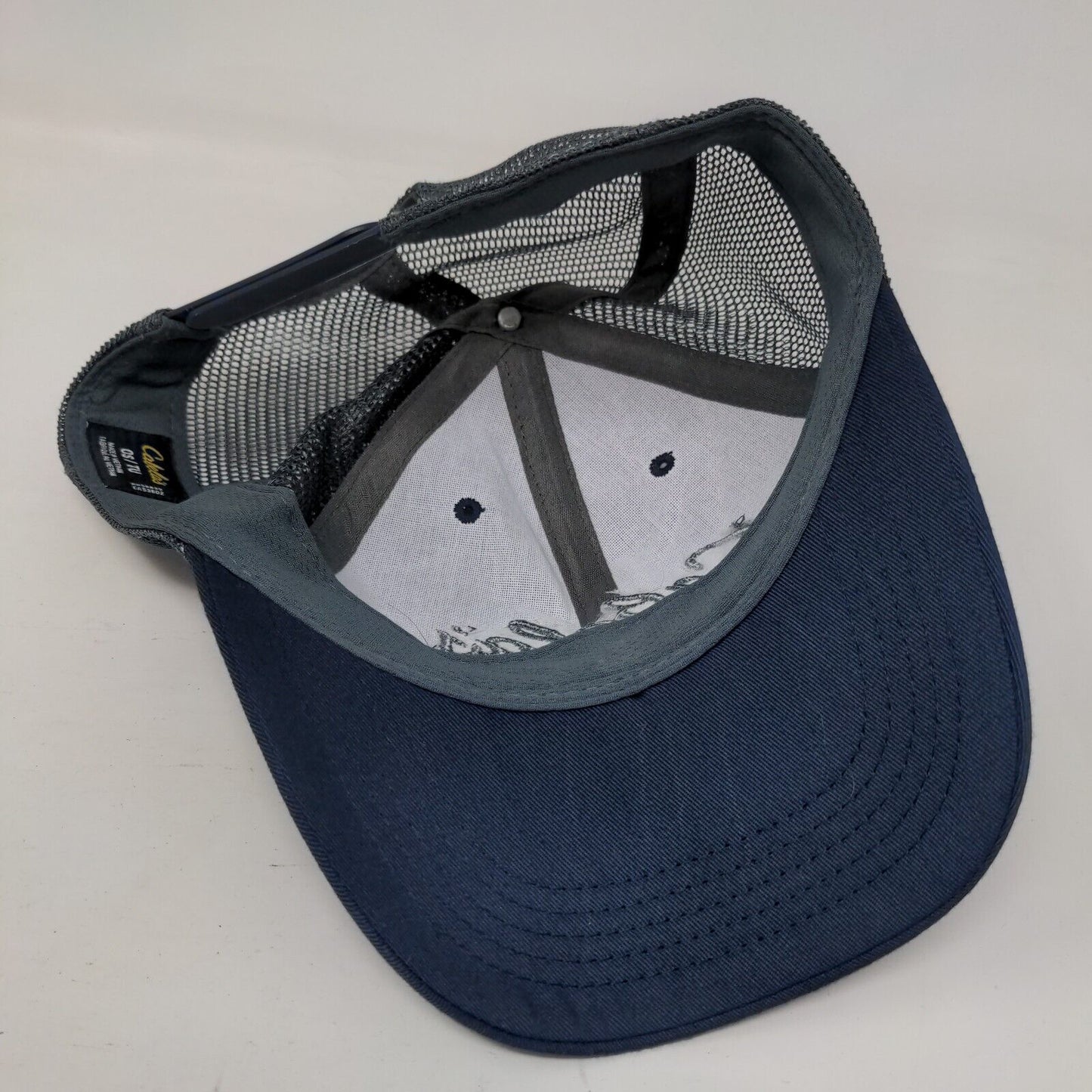 Cabela's Snapback Mesh Back Trucker Hat Multi One Size Embroidered