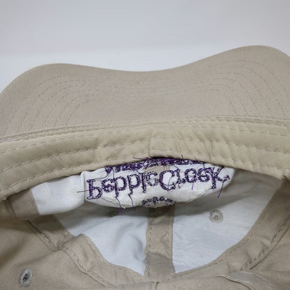 Apollo Baseball Cap Beige Purple One Size PebbleCreek Robson Resort Golf Hat