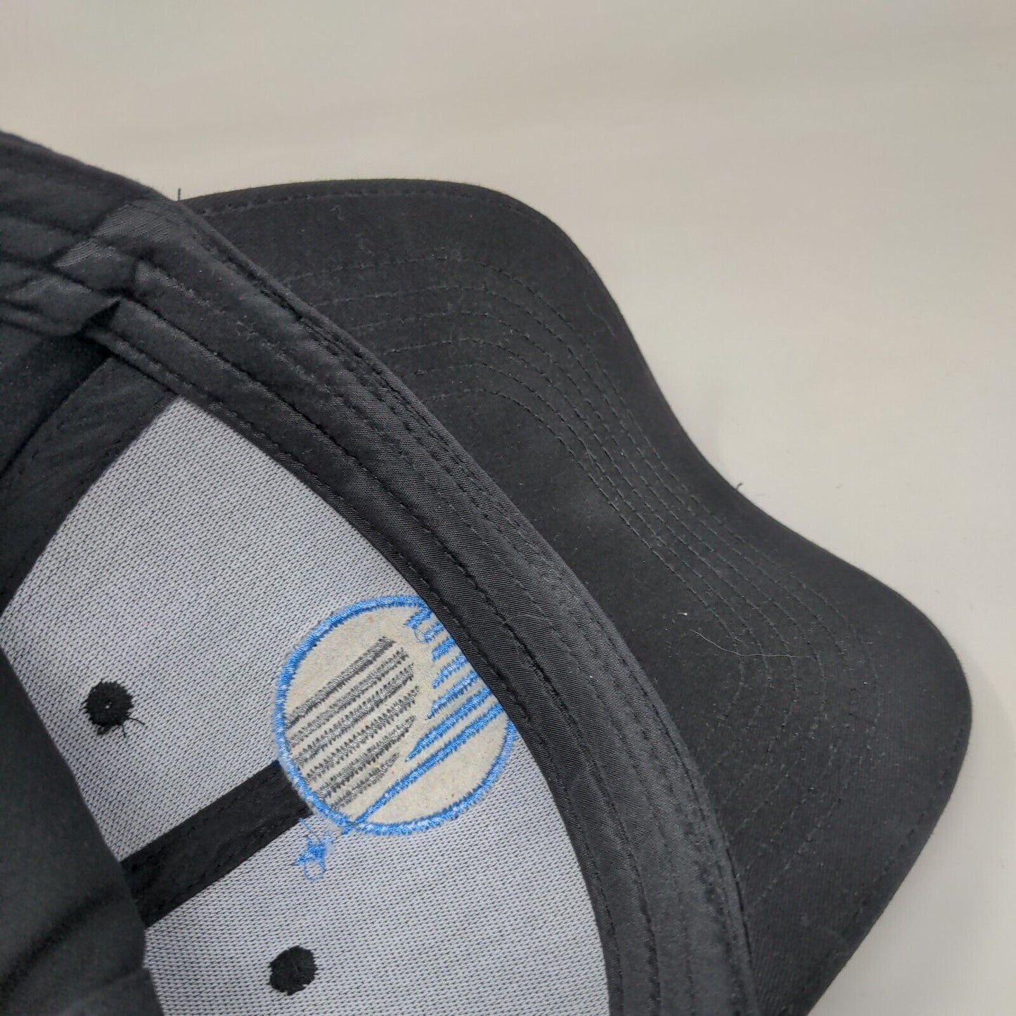 Life Surge Snapback Hat Black One Size Adjustable Embroidered 6 Panel