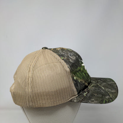 Richardson Snapback Mesh Back Trucker Hat Camouflage One Size 6 Panel