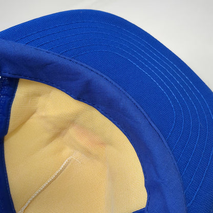 Boise State Broncos NCAA IDEA Trucker Hat Blue White Orange Snapback Vintage